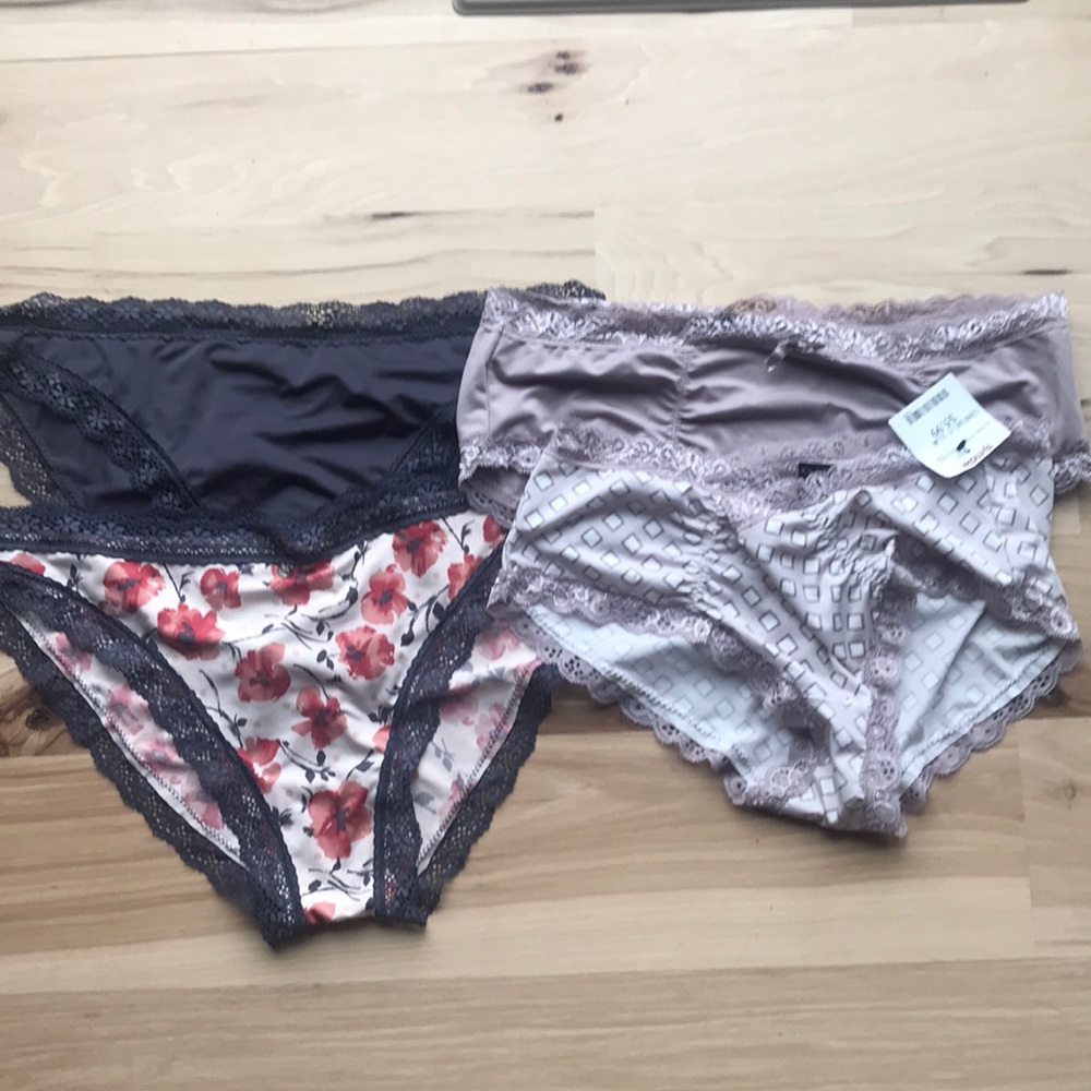 4 pairs of new underwear (L and XL)